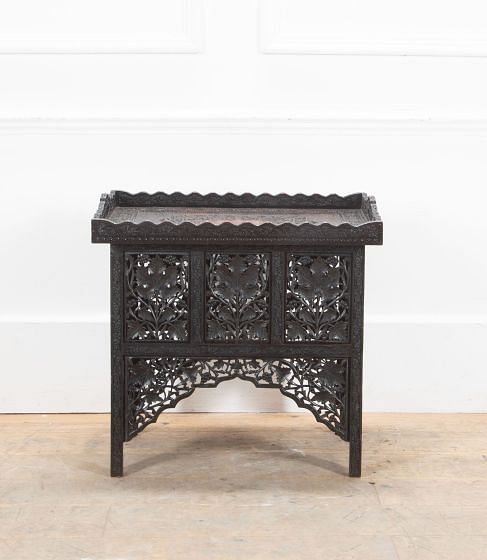 19th Century Anglo Indian Folding Tray Table TA0737727