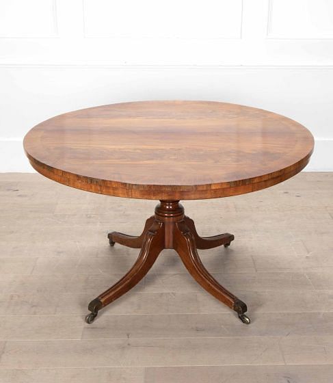 Early 19th Century English Light Mahogany Centre Table TA2041030