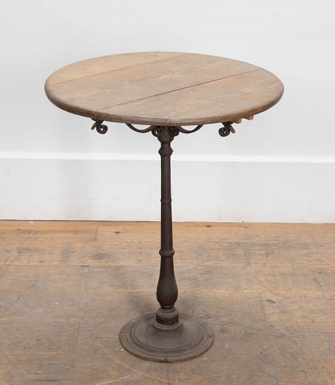 19th Century French Round Bistro Table TA7139792