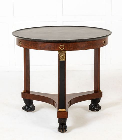 19th Century French Mahogany Guéridon TC0640261