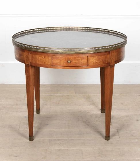 Large 19th Century French Centre Table With Marble Top TC1540026
