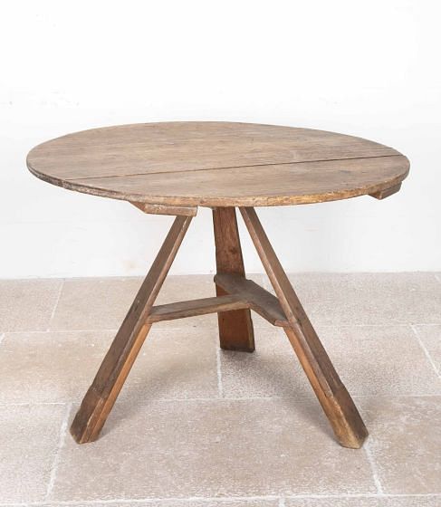 Late 19th Century French Pine Vendange Table TC2342179