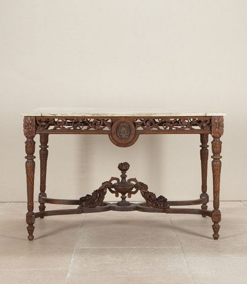 19th Century French Marble Topped Centre Table TC2842881