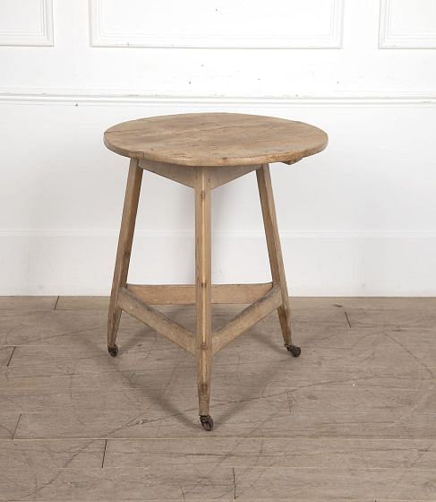 19th Century English Pine Cricket Table TC4421852