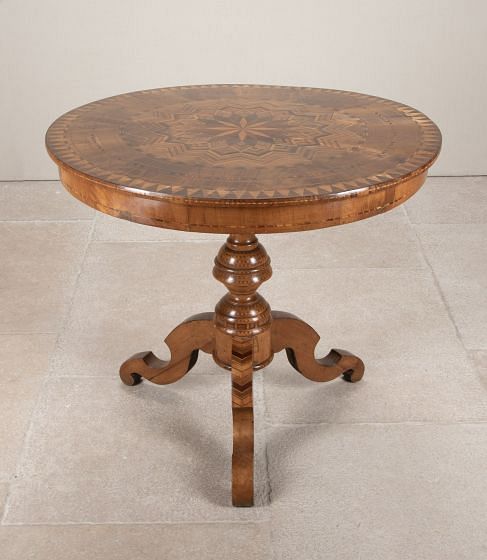19th Century Italian Inlaid Sorrento table TC4843120