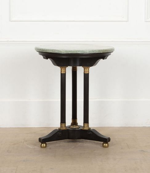 Early 20th Century French Ebonised Gueridon TC5241211