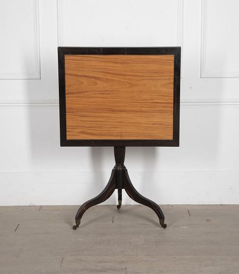 19th Century Colonial Ebony and Satinwood Centre Table TC6530866