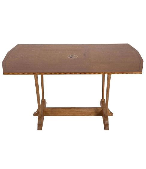 1970s English Oak Refectory Table TD053988