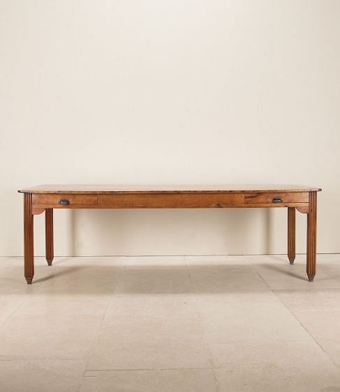 19th Century French Cherry Wood Dining Table TD5243262