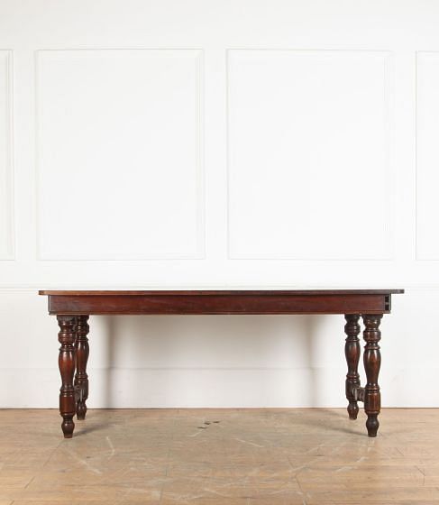 19th Century Mahogany Nautical Ship Dining Table TD6936507