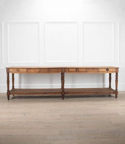 SALE: Late 19th Century French Oak Drapers Table TS4540240