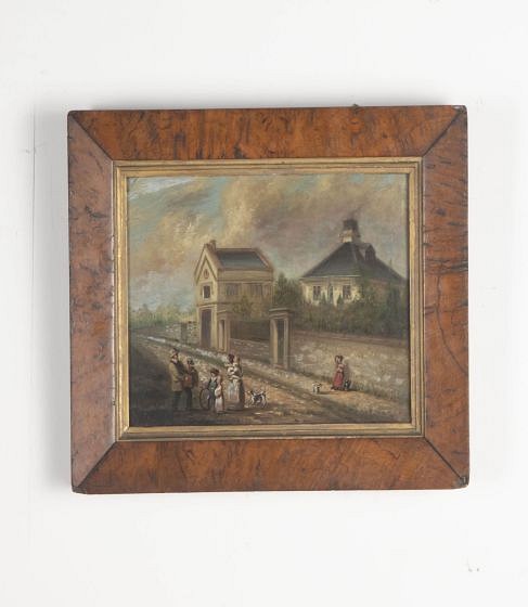 19th Century English Oil on Canvas WD0231089