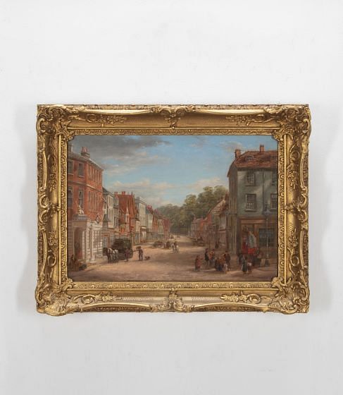 19th Century English Oil on Canvas WD0336095