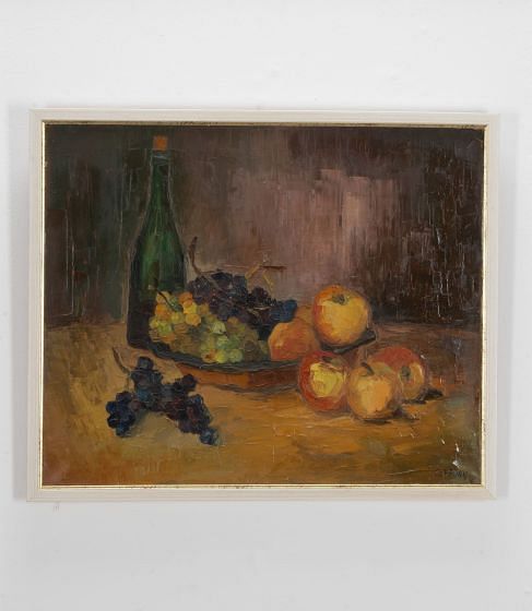 Large French 20th Century Still Life Painting by Gardon WD1539465