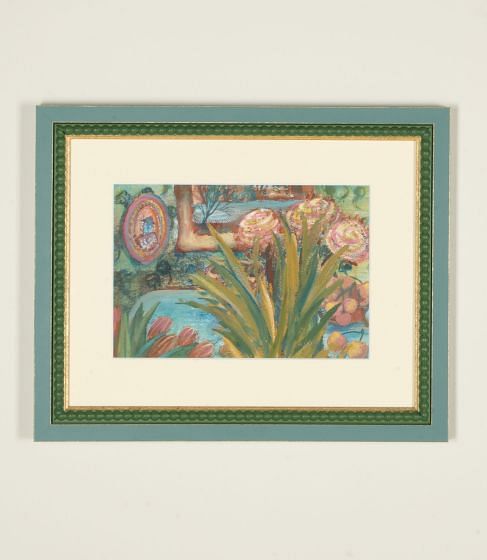20th Century Swedish Gouache Painting WD1843192