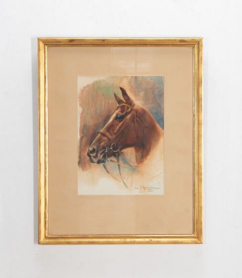 19th Century Watercolour Painting of a Horse WD2035781