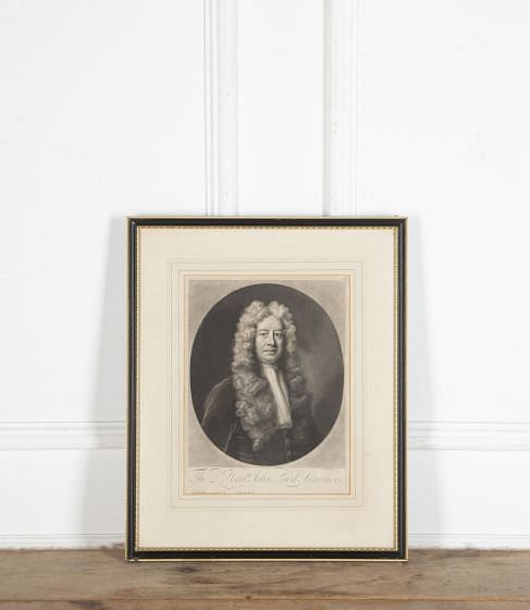18th Century Portrait Engraving of a Gentleman WD2535746