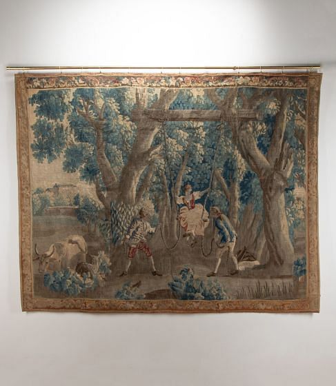 Early 18th Century Flemish Tapestry Wall Hanging WD2541635