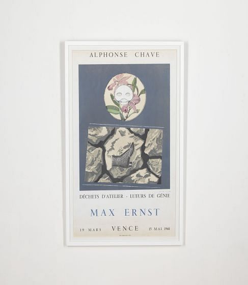 Max Ernst “Déchets d’Atelier” Signed Poster WD2933602