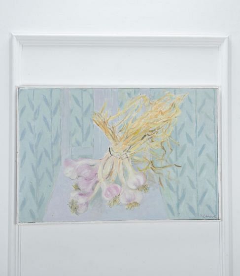 French 20th Century Oil Painting by Susanna Linhart - 'Bouquet D'Ail' WD2937573