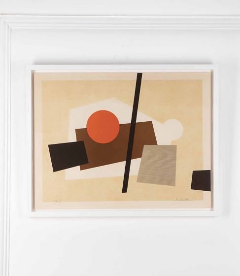 Mid-Century French Colour Etching by Jacqueline de Butler WD2940190