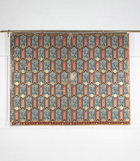 19th Century French Wallpaper Covered Screen WD3639948