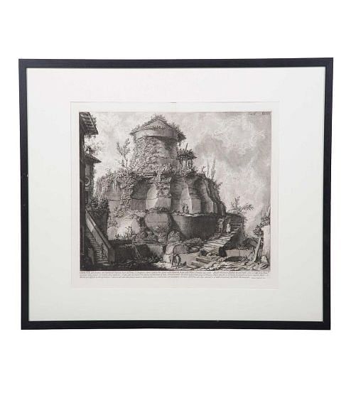 18th Century Italian Piranesi Lithograph Print WD3759097