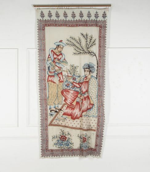 Early 20th Century Kalamkari Persian Panel WD4240844