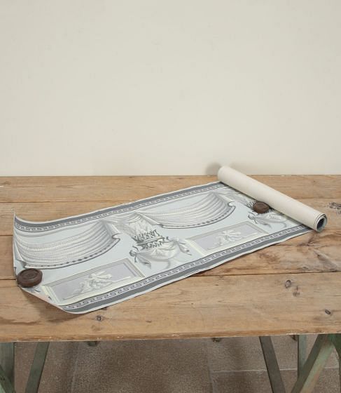 Roll of 20th Century French Mauny Papier Peint Border Paper WD4242561