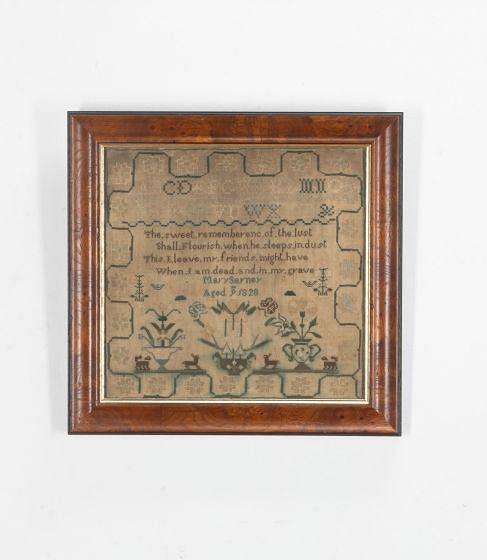 19th Century English Needlework Sampler WD5141301