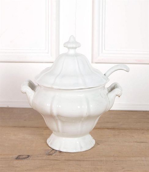 19th Century Soupier with Faux Bamboo Handle to Sides WD6062361