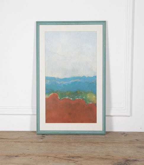 20th Century Abstract Pastel Landscape Painting WD7231603