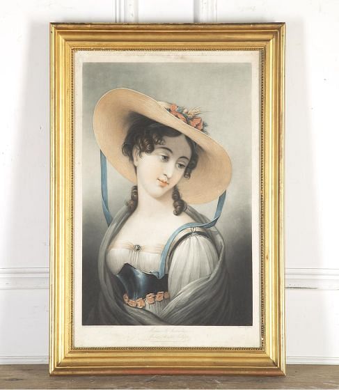 Lithograph of Mademoiselle Vanmaeler WD8014318