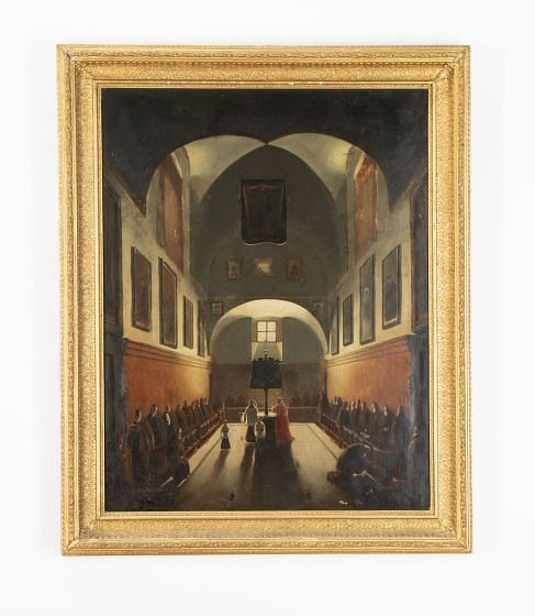 19th Century Italian Oil Painting of 'The Immaculate Conception' WD8039843