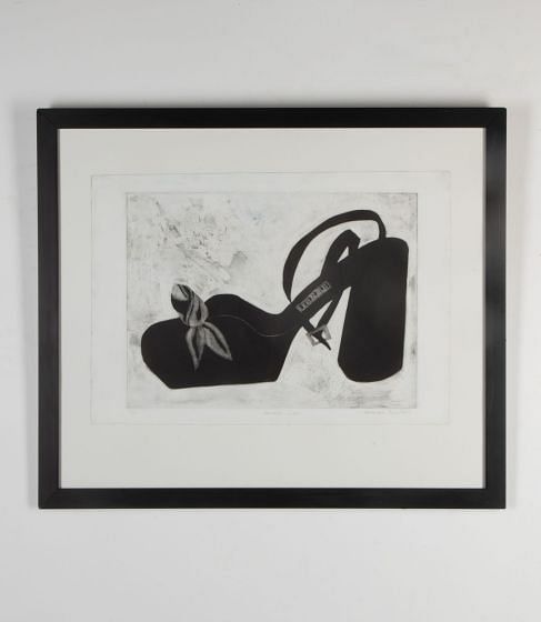 Bendels Shoe With Rose WD8335049