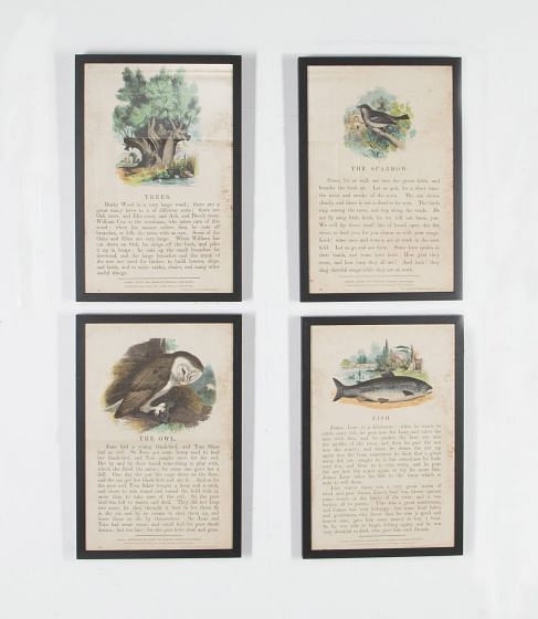 Set of Four 20th Century Framed Early Prints WD8940877