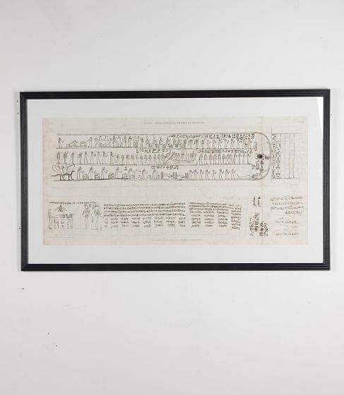 Large First Edition Print 'Description de L'Egypt' C.1800 WD9027867