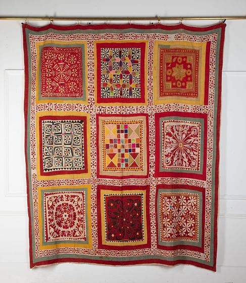Huge Vintage 20th Century Indian Wall Hanging WD9034098