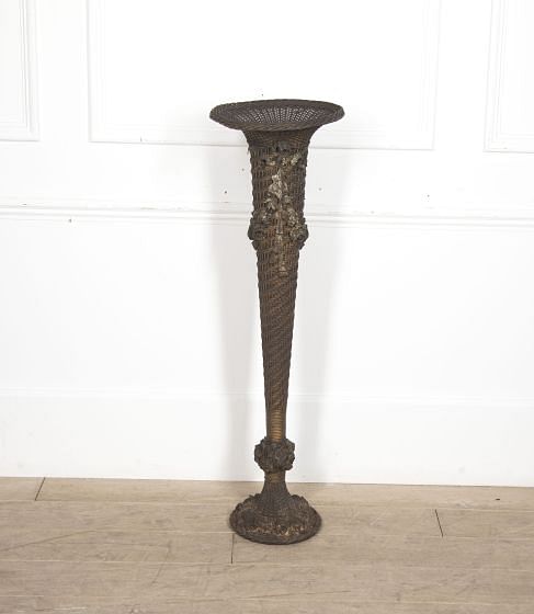 20th Century Wicker Plant Stand DA8421731