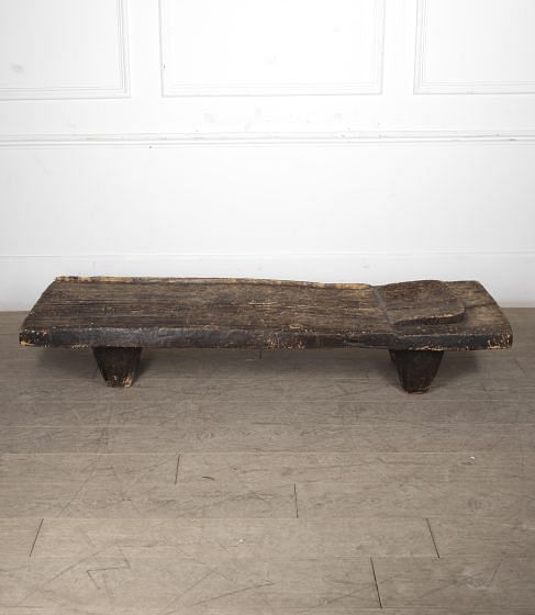 20th Century African Carved Wooden Bed DA3024895