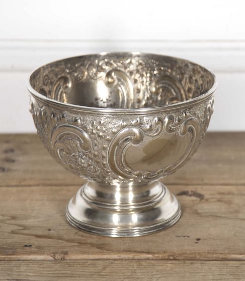 19th Century Silver Plate Embossed Wine Cooler DA1524757