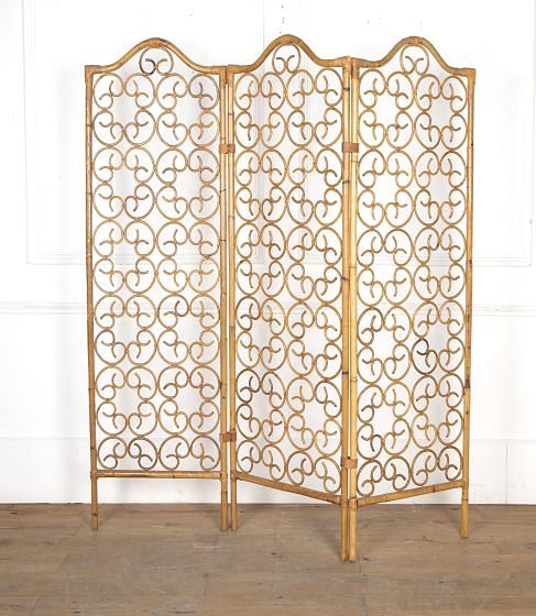 20th Century Bamboo Room Divider OF4622378