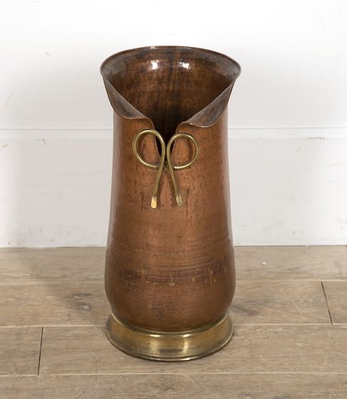Copper and Brass Umbrella Holder DA3019260