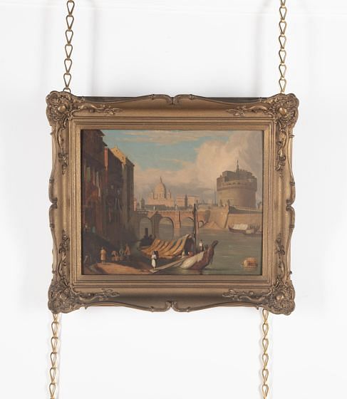 Early 19th Century Oil on Canvas of Rome WD0329614