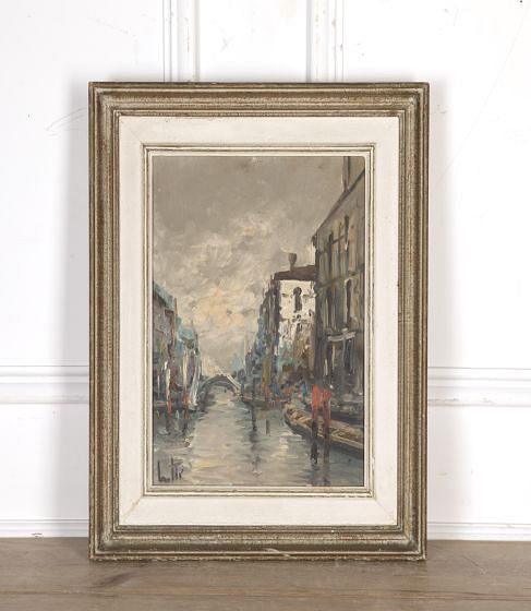 20th Century Italian Oil on Canvas DA3718114