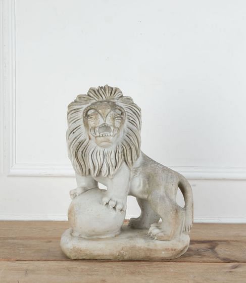 Early 20th Century Marble Lion GA8234482