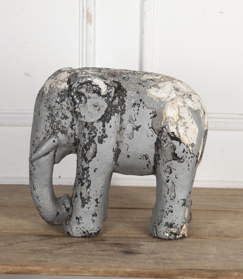19th Century Plaster Elephant DA2025160
