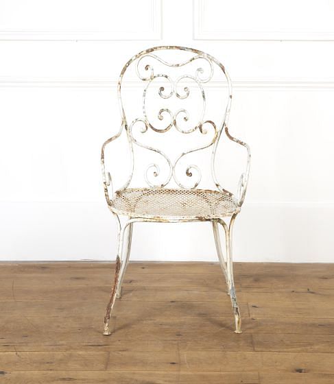 French 19th Century Garden Armchair CH9016817