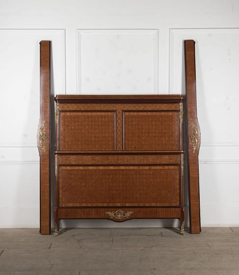 19th Century French Inlaid Bed BD5224636