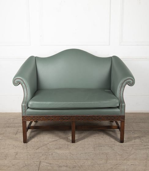 Geo III Style Camel Back Sofa CH0325719